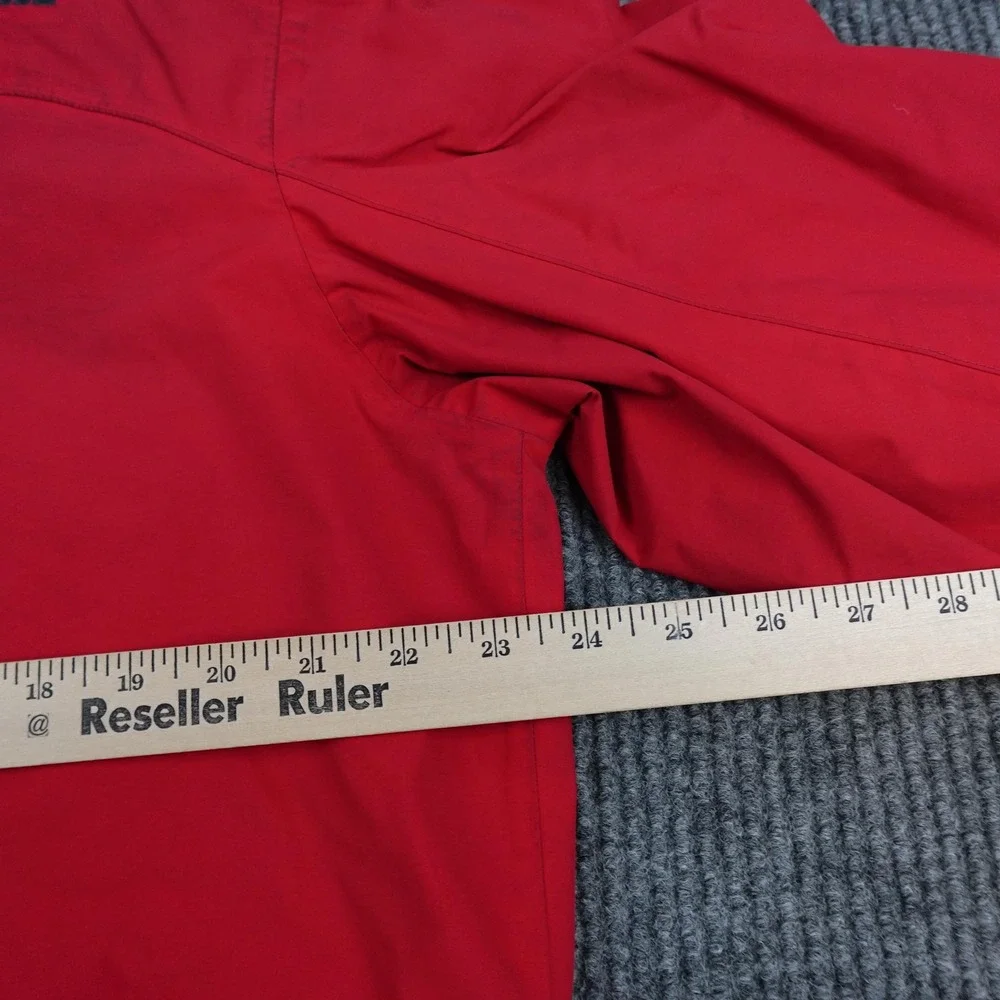 The North Face Jacket Mens Large Red DryVent Hooded Insulated Waterproof Ski